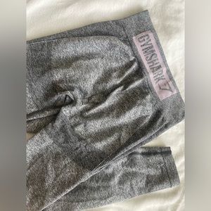 Gymshark grey high waisted flex leggings - L